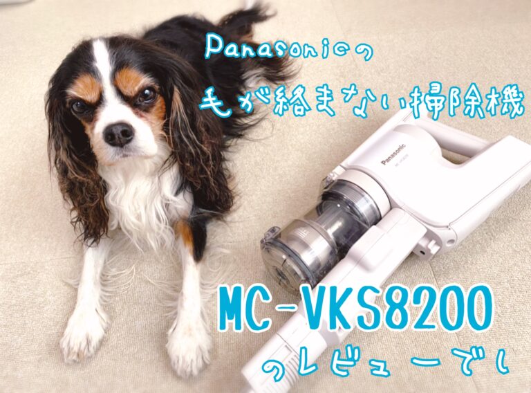 Panasonicの毛が絡まない掃除機MC-VKS8200のレビューでし